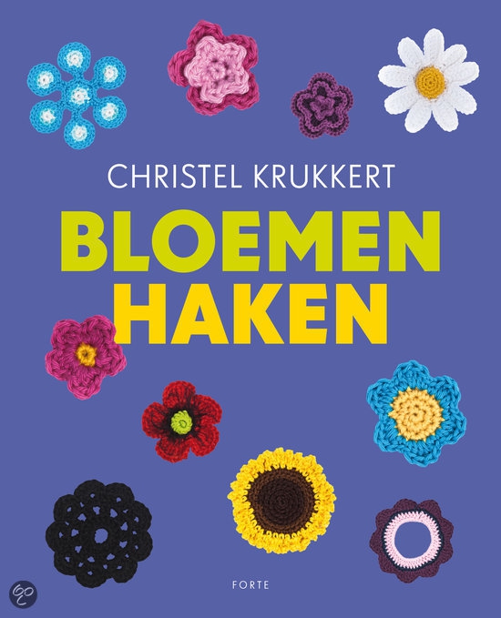 Bloemen haken van Christel Krukkert